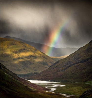 Rainbow Over Glen Coe